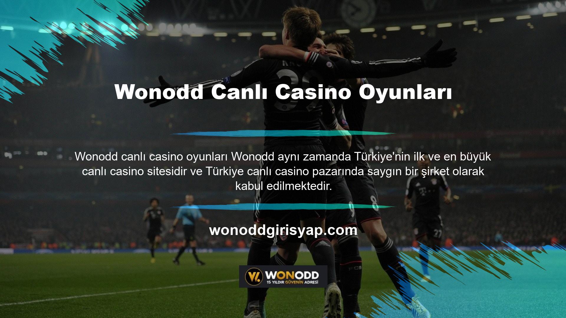 Wonodd, online casino oyunlarını gururla Türkiye'ye getiriyor ve tüm oyun severler için heyecanlı dakikalar yaşatıyor